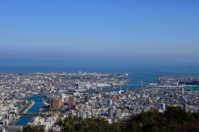 眉山からの風景